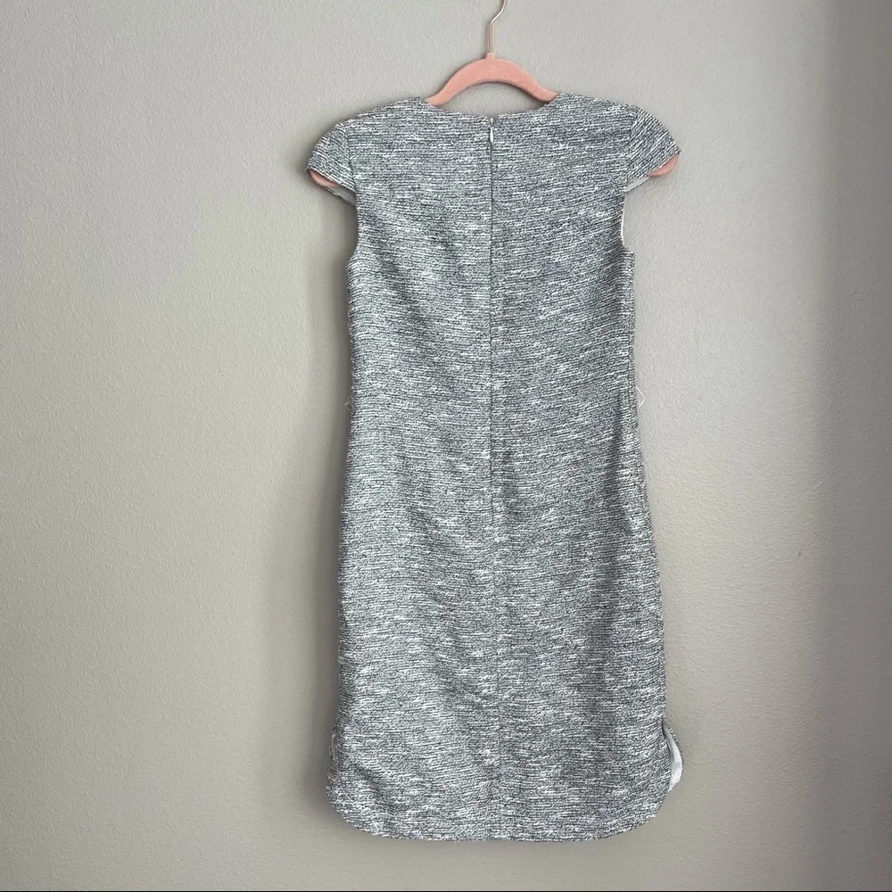 J.crew tweed cap sleeve dress sz.000 missing belt